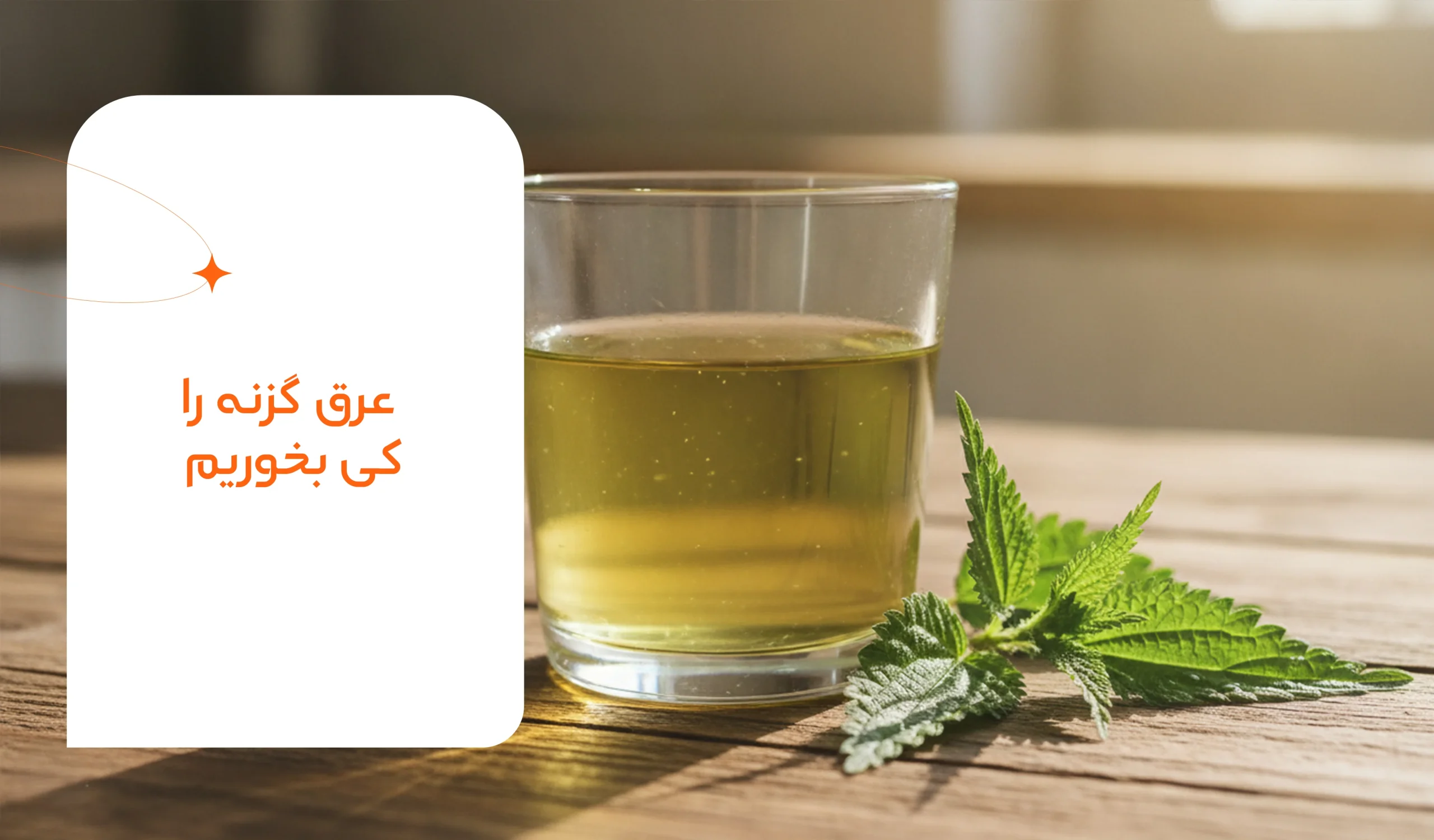 عرق گزنه را کی بخوریم 1 خاصیت عرق گزنه